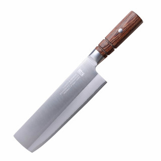 tuoknife 拓 TUOBITUO 拓 黑将系列 大马士革钢厨师刀 7.5寸 多功能厨房切肉刀