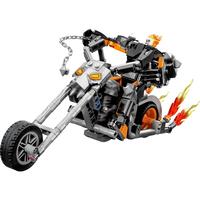 LEGO 乐高 Marvel漫威超级英雄系列 76245 恶灵骑士机甲与烈焰摩托车