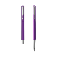 PARKER 派克 学生系列 拔帽宝珠笔 紫色白夹 0.7mm 单支装