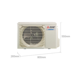 MITSUBISHI ELECTRIC 三菱电机 MSZ-JY12VF 一级能效 壁挂式空调 1.5匹