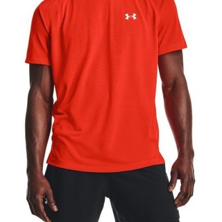 UNDER ARMOUR 安德玛 Streaker 男子运动T恤 1361469-296 橙红色 XL