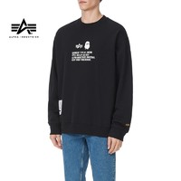 ALPHA INDUSTRIES Fingercroxx联名 男女款圆领卫衣 A5XSWM9010LXH