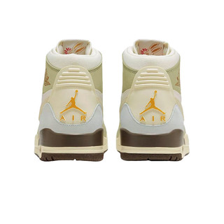 AIR JORDAN Air Jordan Legacy 312 男子篮球鞋 FD9907-111 椰奶色/褪色绿/象牙白/淡褐色 40