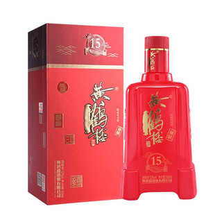 黄鹤楼 秘酿15 52%vol 浓香型白酒 500ml 单瓶装