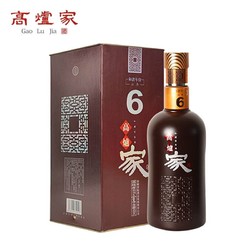 Gao Lu Jia 高炉家 酒 和谐6年 浓香型白酒 40.6度420ml 单瓶装