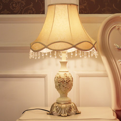 BENBON 本邦 欧式台灯创意浪漫婚房温馨卧室新婚装饰家用床头柜可调光床头灯