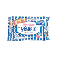 日本KIREI楽々99%除菌酒精湿巾纸54枚*5包