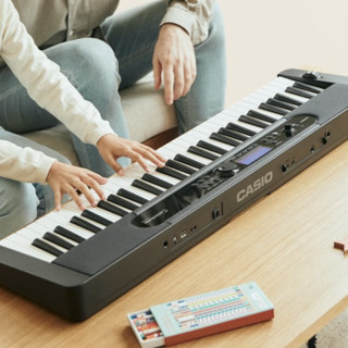 CASIO 卡西欧 智能电子琴CT-S系列便携式61键 CT-S200黑色+便携琴包+学琴礼包