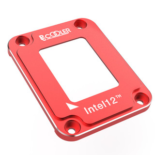 PCCOOLER 超频三 Paladin BCF红色 Intel 1700支架12代CPU弯曲矫正型固定扣具底座