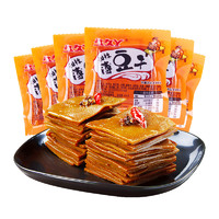 久久丫 甜辣味薄豆腐干豆干卤味零食小包装熟食食品年货145g*1袋