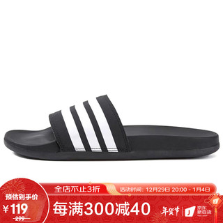 adidas 阿迪达斯 男子 ADILETTE COMFORT 运动 拖鞋 AP9971 40.5码