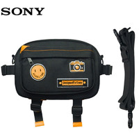 SONY 索尼 ZV-E10定制相机包单肩包A6000L A5100L A5000L微单贴布收纳包 黑色