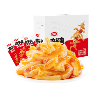 weilong 卫龙 辣条魔芋爽香辣味15g*20包休闲零食品网红小吃素肉素