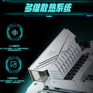 GALAXY 影驰 Z790 金属大师 D5 WiFi 白金版 电脑主板