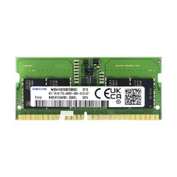 SAMSUNG 三星 DDR5 4800MHz 笔记本内存 普条 绿色 8GB M425R1GB4BB0-CQK
