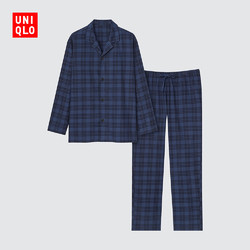 UNIQLO 优衣库 男士法兰绒家居服 442306