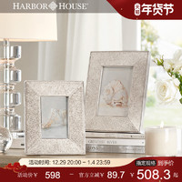 HARBOR HOUSE HarborHouse美式客厅家居装饰摆件照片相框马毛6寸/7寸相框Grande