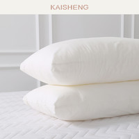 KAISHENG 凯盛家纺 亲肤舒适蓬松纯棉纤维枕芯 成人全棉高弹枕头单只装