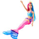 限地区：芭比（Barbie）女孩过家家玩具美人鱼娃娃小公主生日礼物- 芭比之彩虹美人鱼 GJK08