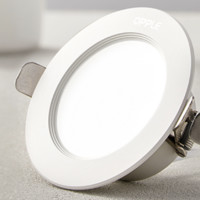 OPPLE 欧普照明 嵌入式筒灯 ４W 4000K 雅白 经典PC款 10支