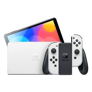 Nintendo 任天堂 日版OLED白色+健身环（保税仓）