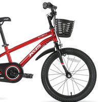 XDS 喜德盛 00301 儿童自行车 18寸 电镀红/银