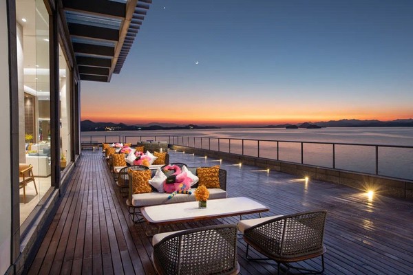 限时送正餐千岛湖的一岛一酒店voco千岛湖阳光大酒店指定房型2晚连住