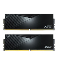 ADATA 威刚 威龙 LANCER DDR5 5200MHz 台式机内存 马甲条 黑色 32GB 16GB*2