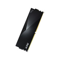 ADATA 威刚 威龙 LANCER DDR5 5200MHz 台式机内存 马甲条 黑色 16GB