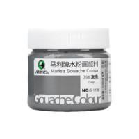 Marie's 马利 G-1100 水粉颜料 灰色 100ml