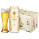 青岛啤酒 小麦白啤500ml*12听整箱全麦酿造口感醇正新鲜正品
