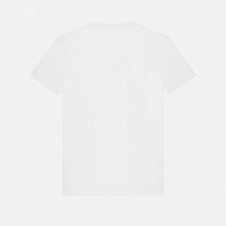VERSACE 范思哲 奢侈品女装美杜莎刺绣棉质T恤短袖白色+黑色36 新年礼物