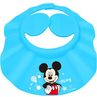 Disney 迪士尼 母婴 婴儿洗头帽 婴幼儿浴帽防水护耳儿童洗发帽宝宝洗澡洗头可调节 海星蓝21401381