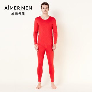 AIMER MEN 爱慕先生 暖意竹绒系列 男士秋裤 NS73D891