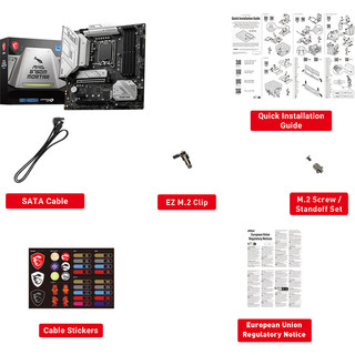 MSI 微星 MAG B760M MORTAR DDR5 迫击炮 D5主板