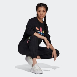 adidas ORIGINALS SWEATSHIRT 女子运动卫衣 H22854 黑色 38