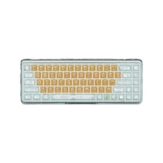 LOFREE 洛斐 OE907 68键 蓝牙双模无线机械键盘 元气橙 MX水母轴 单光