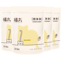 PLUS会员：FUKUMARU 福丸 豆腐猫砂 玉米味 2.5kg*4包