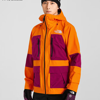 THE NORTH FACE 北面 男子滑雪服 NF0A5ABZ-1K7 橘色 XS