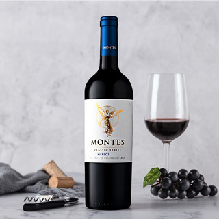 MONTES 蒙特斯 天使秘密 科尔查瓜谷干型红葡萄酒 2018年 6瓶*750ml套装 整箱装