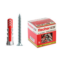 fischer 慧鱼 555108 尼龙锚栓套装 8*40mm 50套 配钉盒装