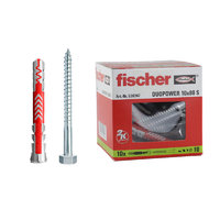 fischer 慧鱼 538247 尼龙锚栓套装 10*80mm 10套 配钉盒装