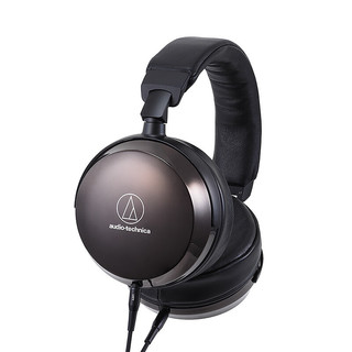 audio-technica 铁三角 AP2000Ti 耳罩式头戴式动圈有线耳机 黑色 3.5mm