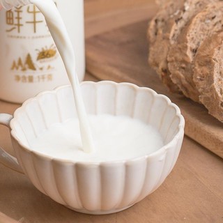 云南红河乍甸有机鲜牛乳鲜牛奶1Kg*2瓶原汁原味农场冷链新鲜直发