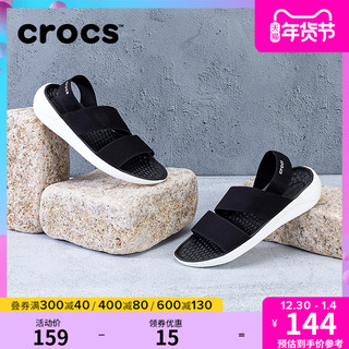 crocs 卡骆驰 女休闲鞋 卡骆驰literide闪电鞋女士休闲舒适凉鞋|206081