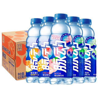 脉动（Mizone） 瓶装整箱多口味维生素饮料 随机混合口味600ml*15瓶