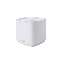 ASUS 华硕 灵耀 AX小魔方 Pro 双频3000M 家用级千兆Mesh分布式路由器 Wi-Fi 6 白色 单个装