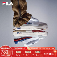 FILA 斐乐 官方男鞋MIX舞动鞋2022冬季时尚厚底休闲鞋运动鞋 斐乐白-WT 41