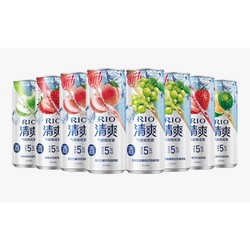 RIO 锐澳 清爽系列5口味8罐330ml*8预调鸡尾酒洋酒