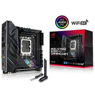 ROG 玩家国度 STRIX B760-I GAMING WIFI ITX主板（Intel B760/LGA 1700）